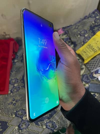 Samsung Mobile S10 Plus 8+512GB Official Pta Aproved
