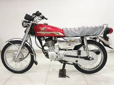 Honda CD 125 Special Edition Red Color Brand New