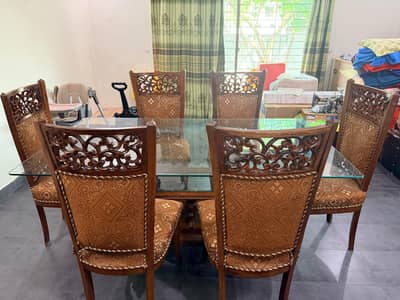 Dining Table 6 chairs