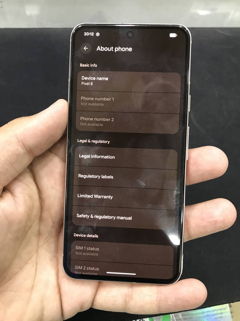 Google Pixel 8 7