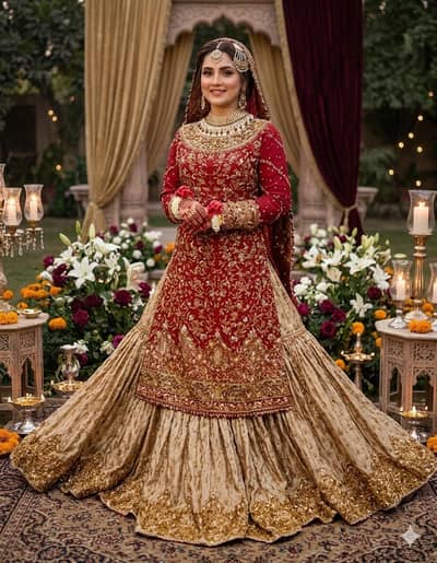 Bridal Farshi Sharara