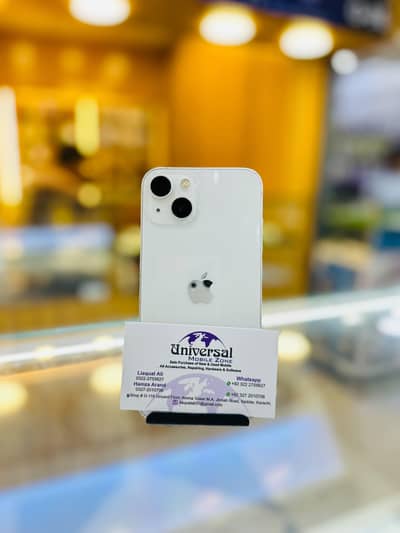 Apple iPhone 13 128GB PTA Approved | White Color | Excellent Condition