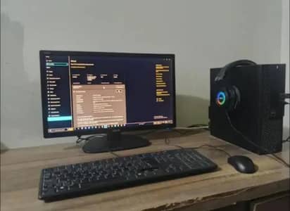 This computer is for gaming and working