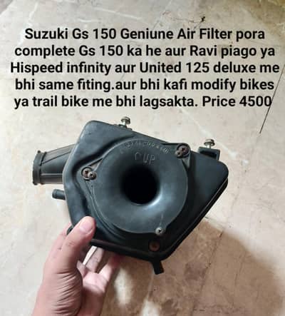 Suzuki Gs 150 parts use