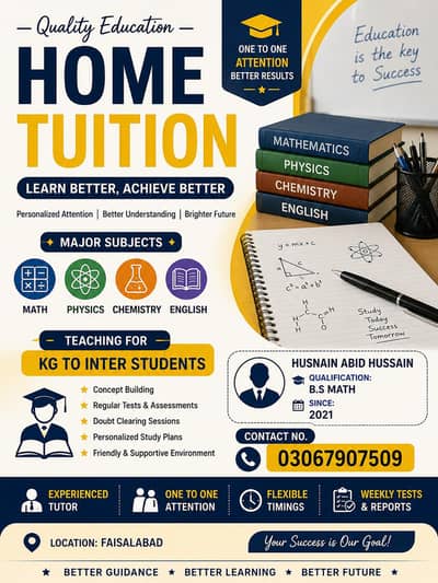 KG to Inter Online & Home Tuition services