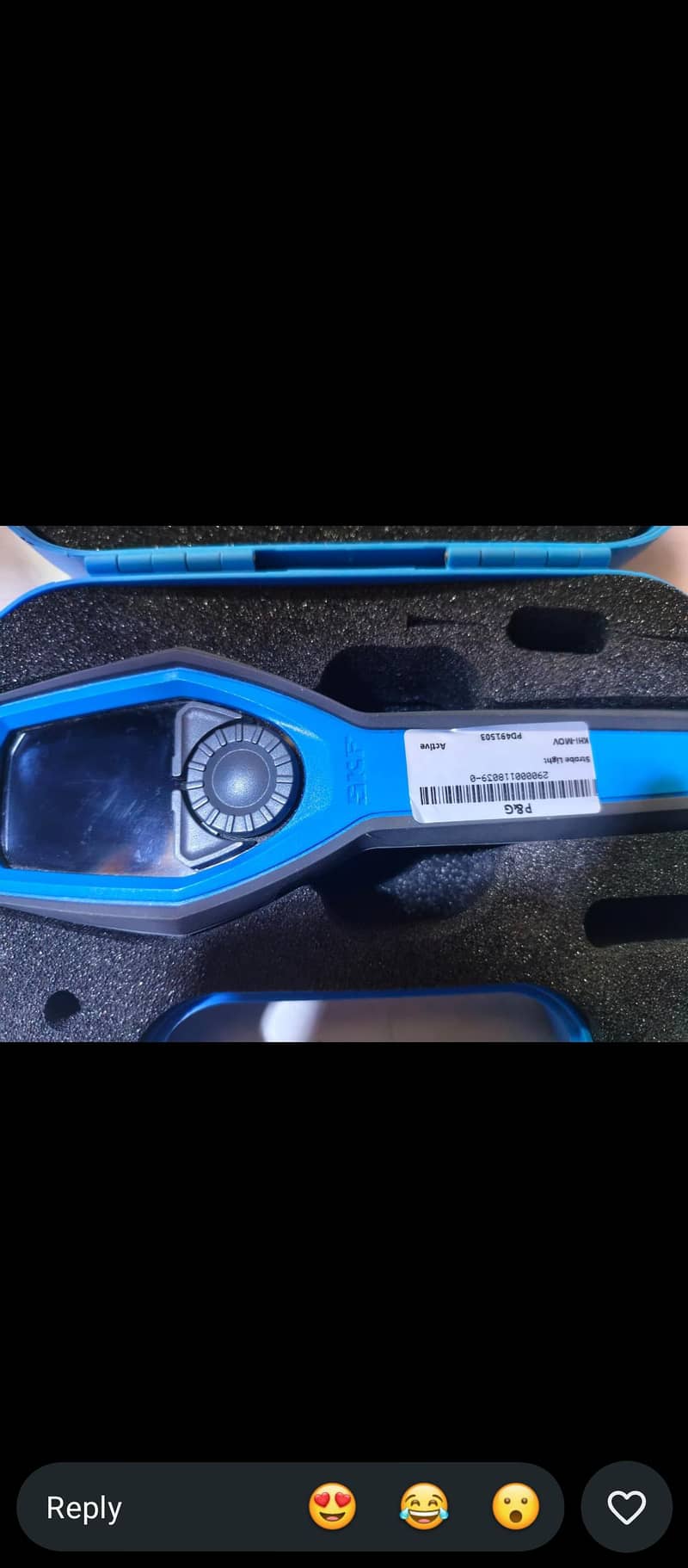 Testo strobe light 1