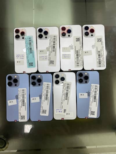iPhone 13 Pro 256GB PTA Approved | White & Blue | Sealed Waterproof