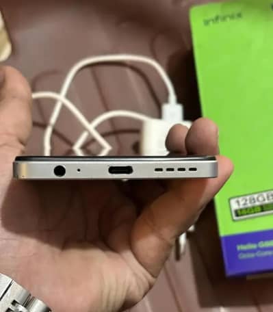 Infinix Hot 30 (White) (8GB + 8GB RAM / 128GB Storage) For Sale