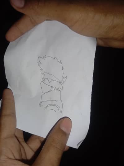 kakashi drawing