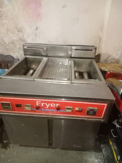 Deep fryer Combine 16+16 liter