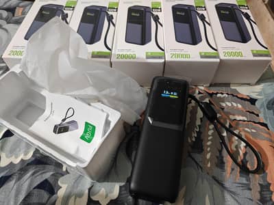 Pugv power bank latest 2026 model 100 watt 20000mah battery packed