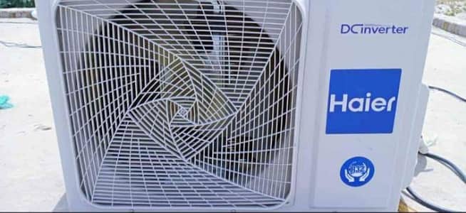 Haier Ac DC invarter haer and cool 1.5 ton 0327-6960-562 WhatsApp