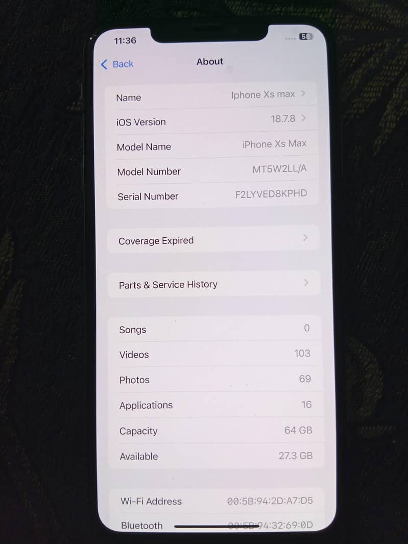 Apple iPhone XS Max 0