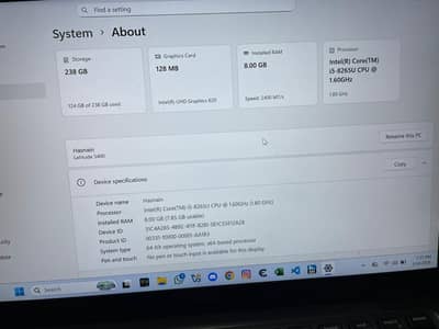 Dell Latitude 5400