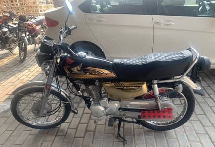Honda CG125S Gold