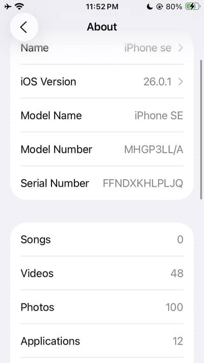 Apple iPhone SE