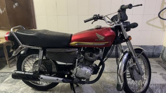 Honda cg 125 (2021) self start All Punjab register lush condition