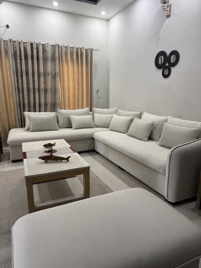 Luxury L-Shape Sofa Set