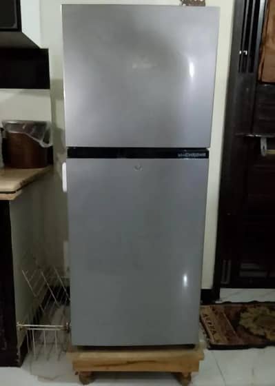 Dawlance refrigerator metalic chrome