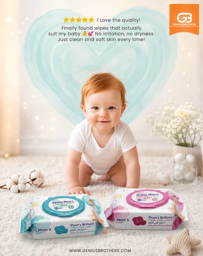 Genius mom baby wipes
