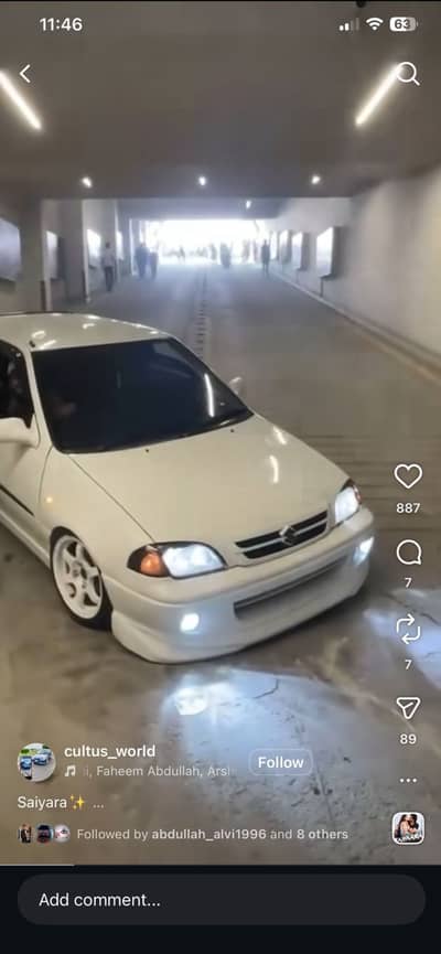 Cultus Only Front Body Kit