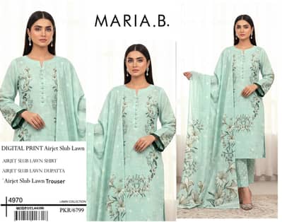 Lawn printed drsss