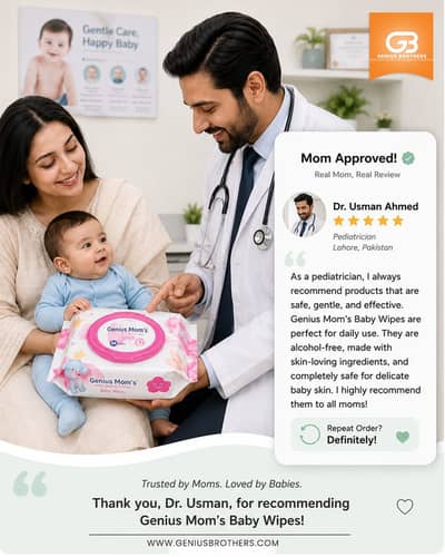 Genius mom baby wipes
