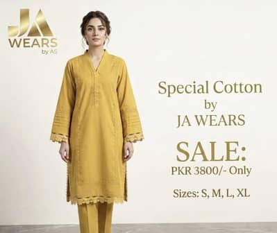 Premium Special Cotton 2PC Suit | Sizes S, M, L, XL