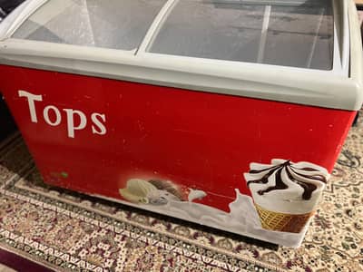 Freezer glasstop  imported