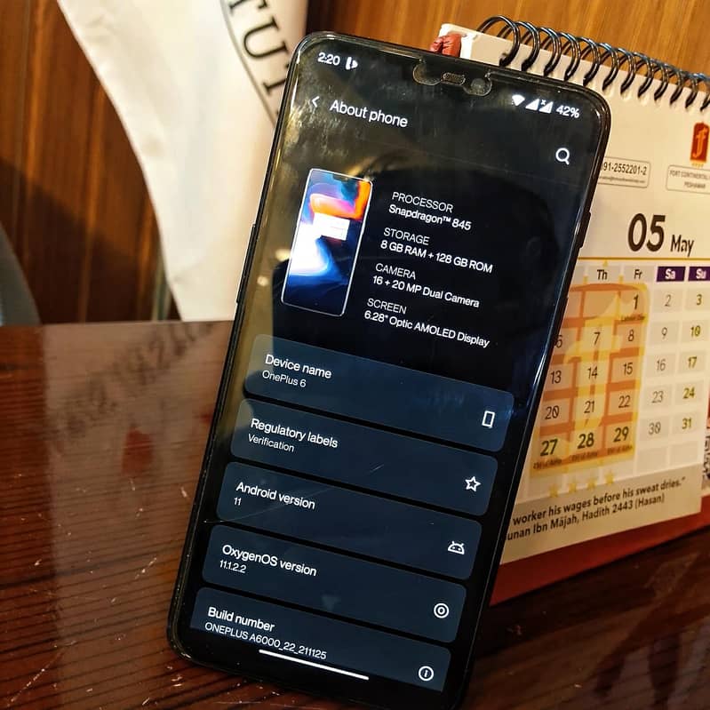 One Plus 6 5