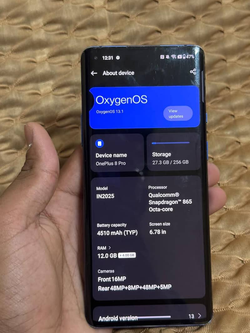 one plus 8pro 8