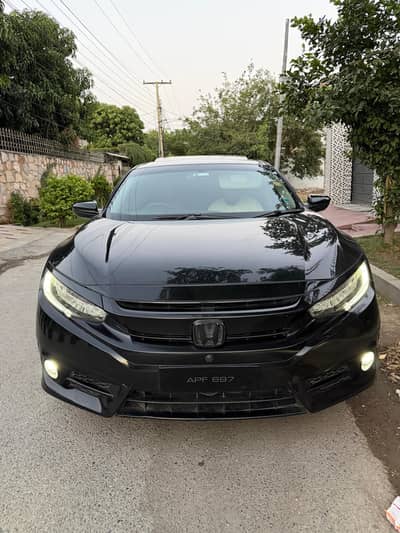 Honda Civic RS Turbo  2019 model black colour