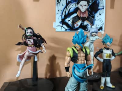 Anime figures all for sale Box contains all besides rem and vegeta
