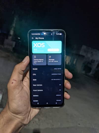 Infinix Smart 10 plus 4 /128ha 10 by 10pta approad new ha