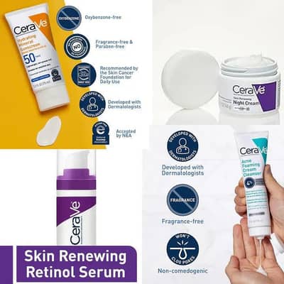  CeraVe 4-in-1 Skincare Bundle 