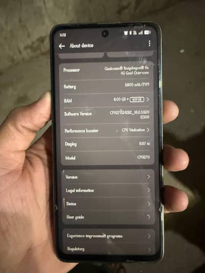 OPPO A 5 PRO CONDITION 10 BY 10