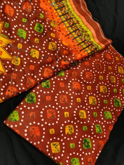 ladies 3 piece unstitched lawn suit