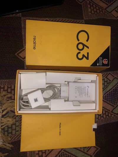 Realme C63 full box