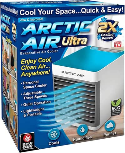 Portable Mini Air Cooler Arctic Air Ultra 2x Portable Desktop Fan cool