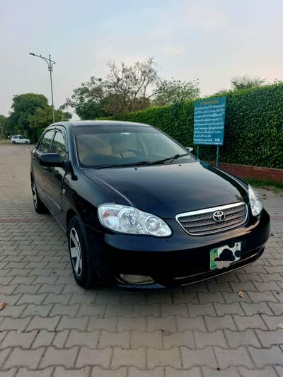 Toyota Corolla XLI 2008 model convert gli