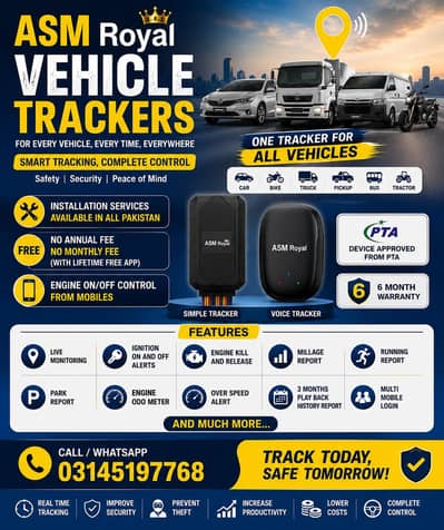 Tracker for car and bike in low price
