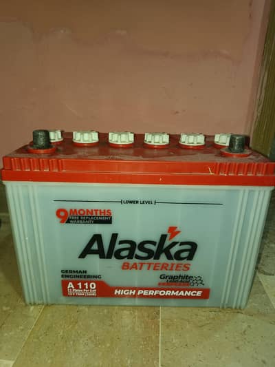 Alaska A110 Battery 12V 70Ah – Good Condition