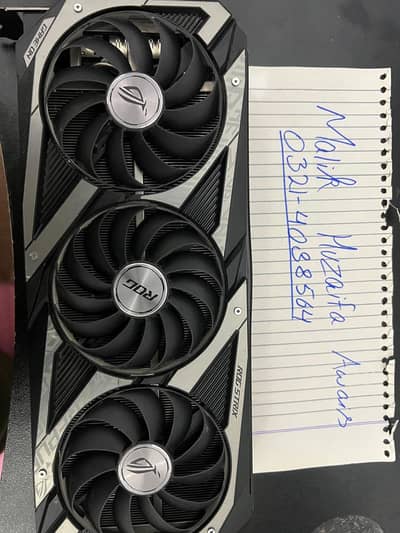 Nvidia RTX 3090 | Asus ROG Strix OC edition