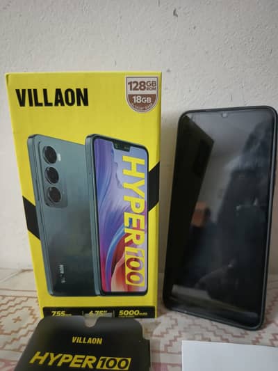 Open Box 11 Months Warranty 10/10 6GB RAM 128GB ROM Villaon Hyper 100