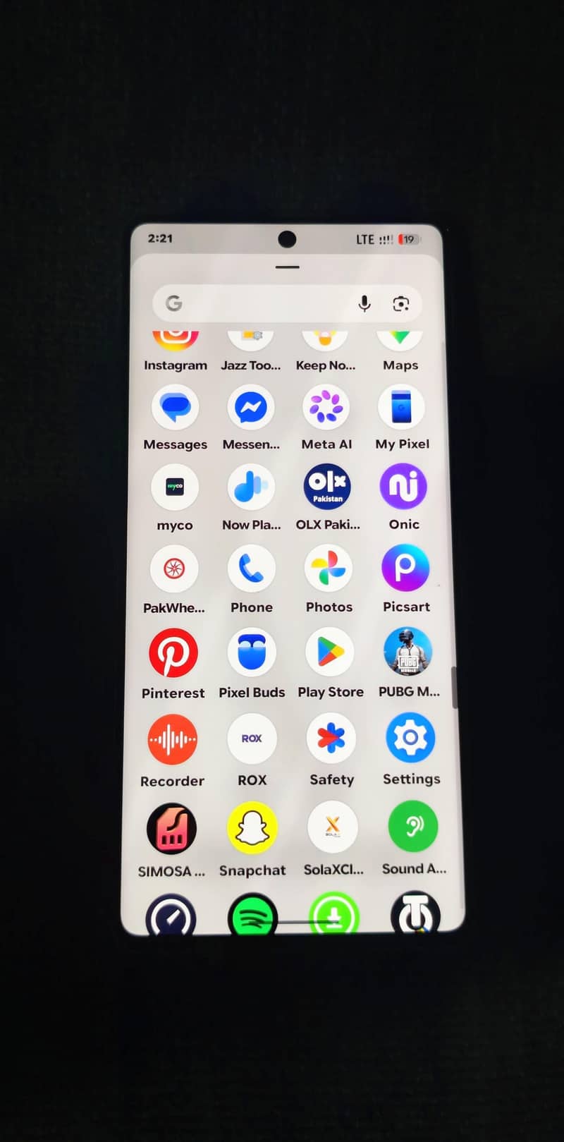 Google Pixel 7 Pro 6