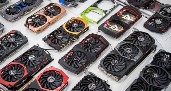 All types of Graphics card available (bulk amount)
