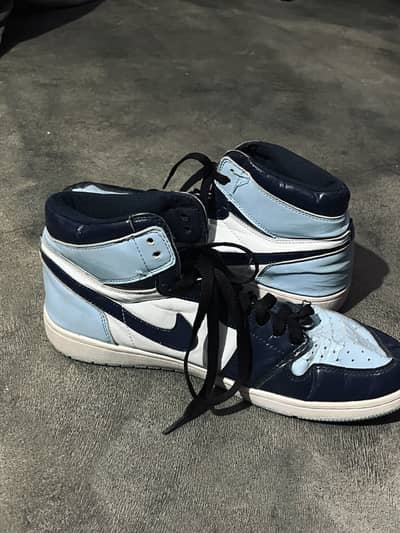 Air Jordan 1 Retro High UNC patent leather original authentic Used
