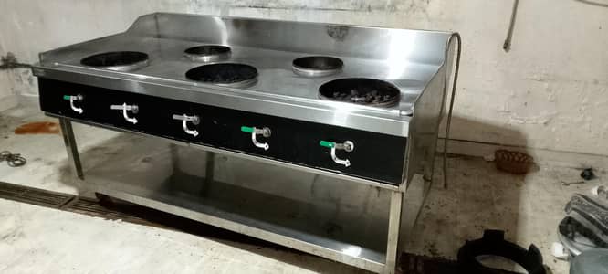 commercial 5 burner stove