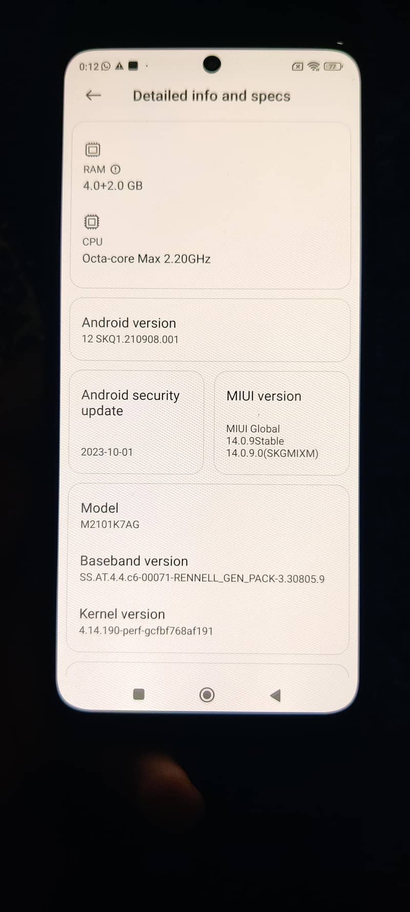 Redmi Note 10 8