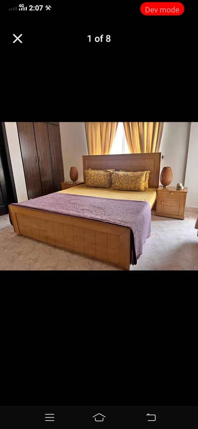 reliable bed Double Bed wooden structure